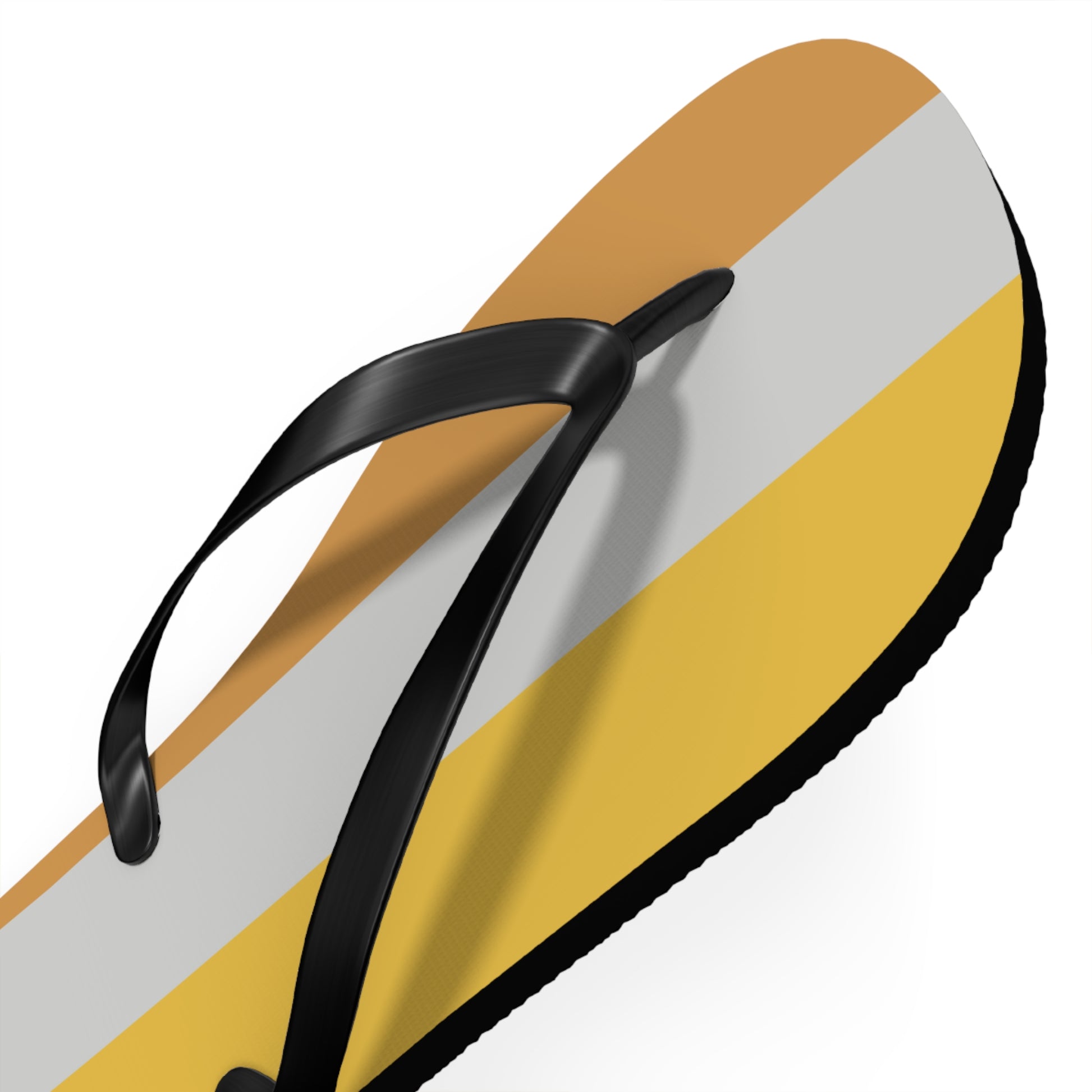 Disability Gold Pride Flip Flops