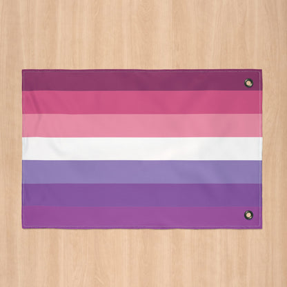 Almondsexual Double-Sided Pride Flag with Grommets