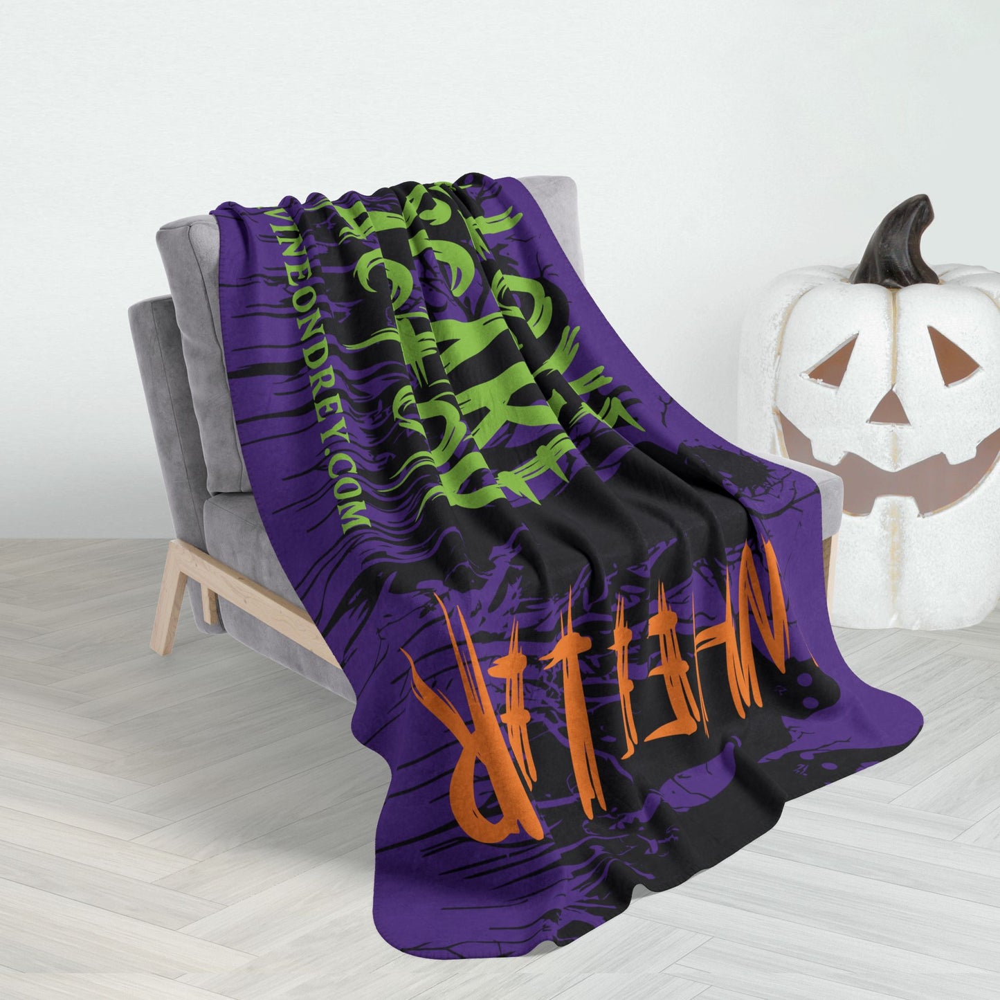 I Love Being a Scare Actor Personalized Fleece Sherpa Blanket • Irvine Ondrey Engineering
