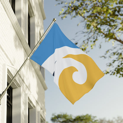 36'' × 60'' WI - Kenosha, Wisconsin Flag with Grommets