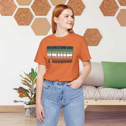 Burnt Orange Nebulasexual Pride Tee