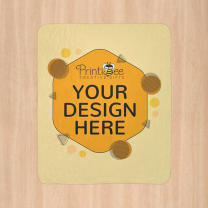 Custom Fleece Sherpa Blanket