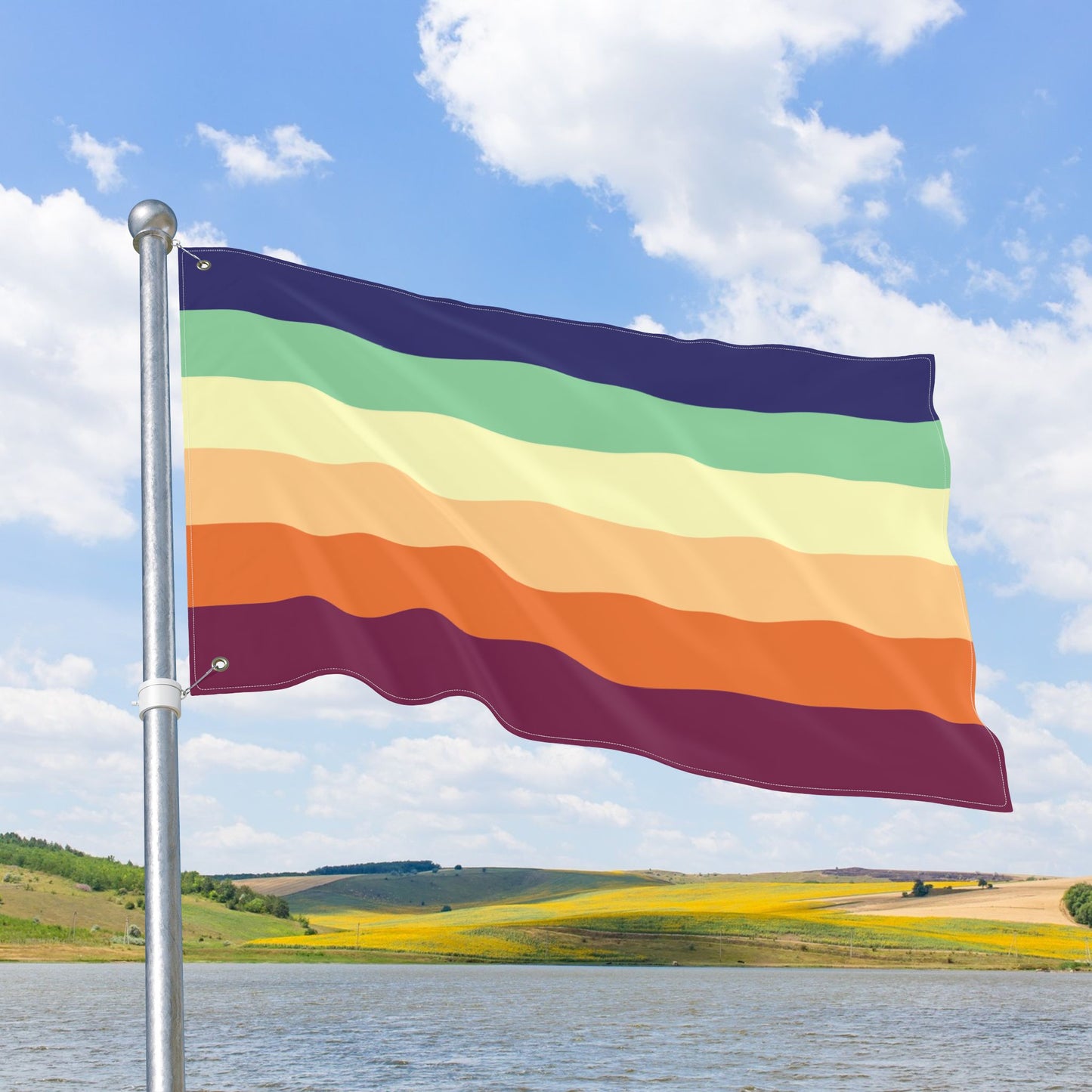 Butchgender Double-Sided Pride Flag with Grommets