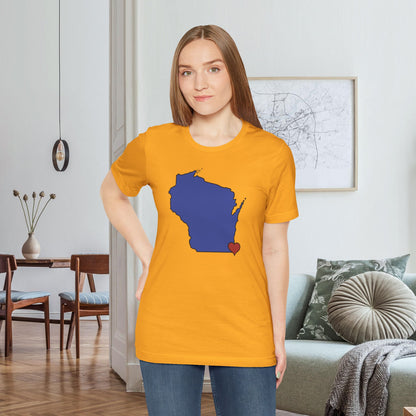 Gold I Love Southeastern Wisconsin!