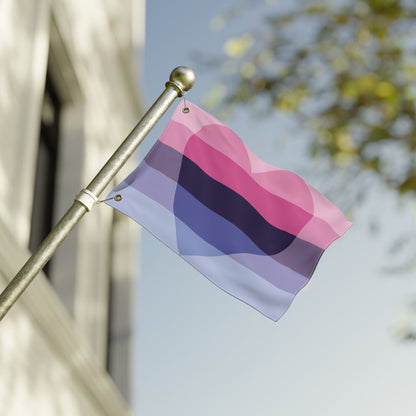 12'' × 18'' Omniromantic Pride Flag with Grommets