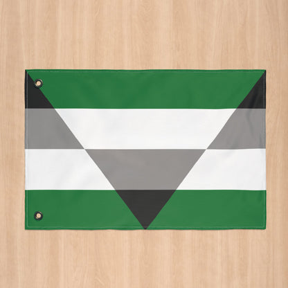 Aegoromantic Pride Flag with Grommets