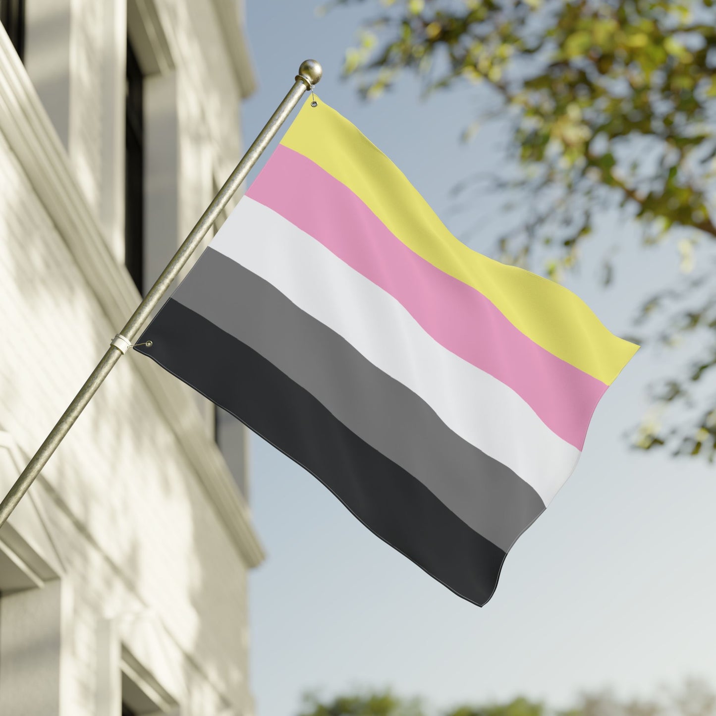 30'' × 40'' Queerplatonic Double-Sided Pride Flag with Grommets