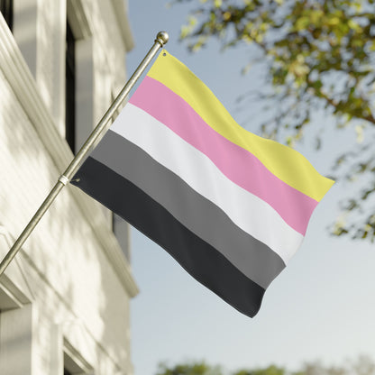 30'' × 40'' Queerplatonic Double-Sided Pride Flag with Grommets