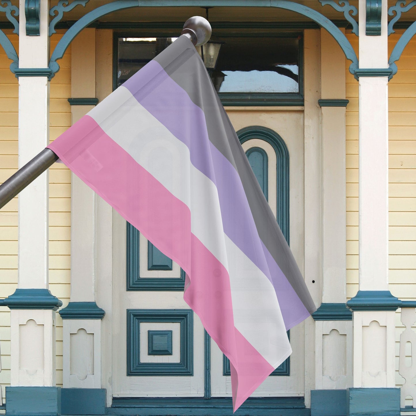 Cupiosexual Pride Flag (Single Sided Print), LGBTQIA+ Kalossexual Pride Flags, LGBTQ+ Cupio Pride