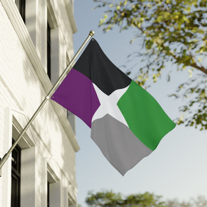 36'' × 60'' A-Spec Pride Flag with Grommets