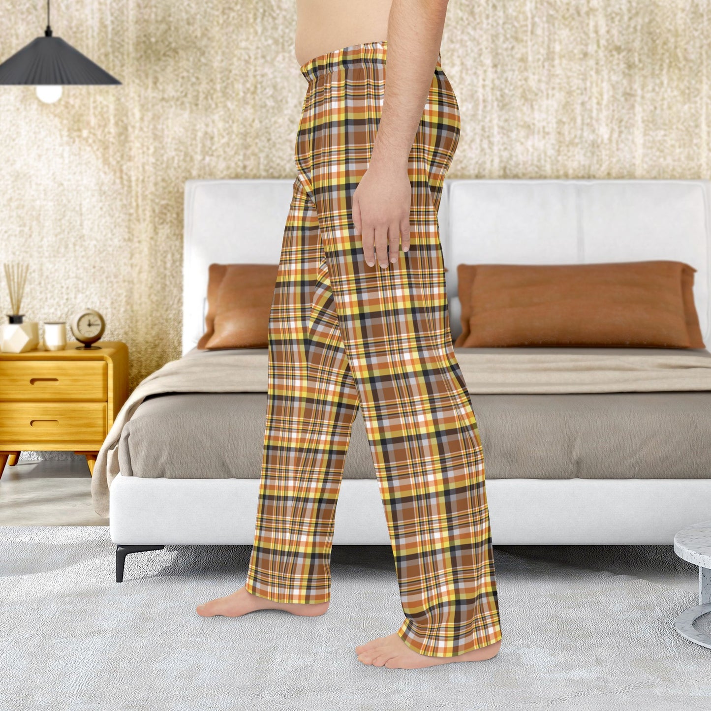 Men’s Bear Pride Plaid Pajama Pants