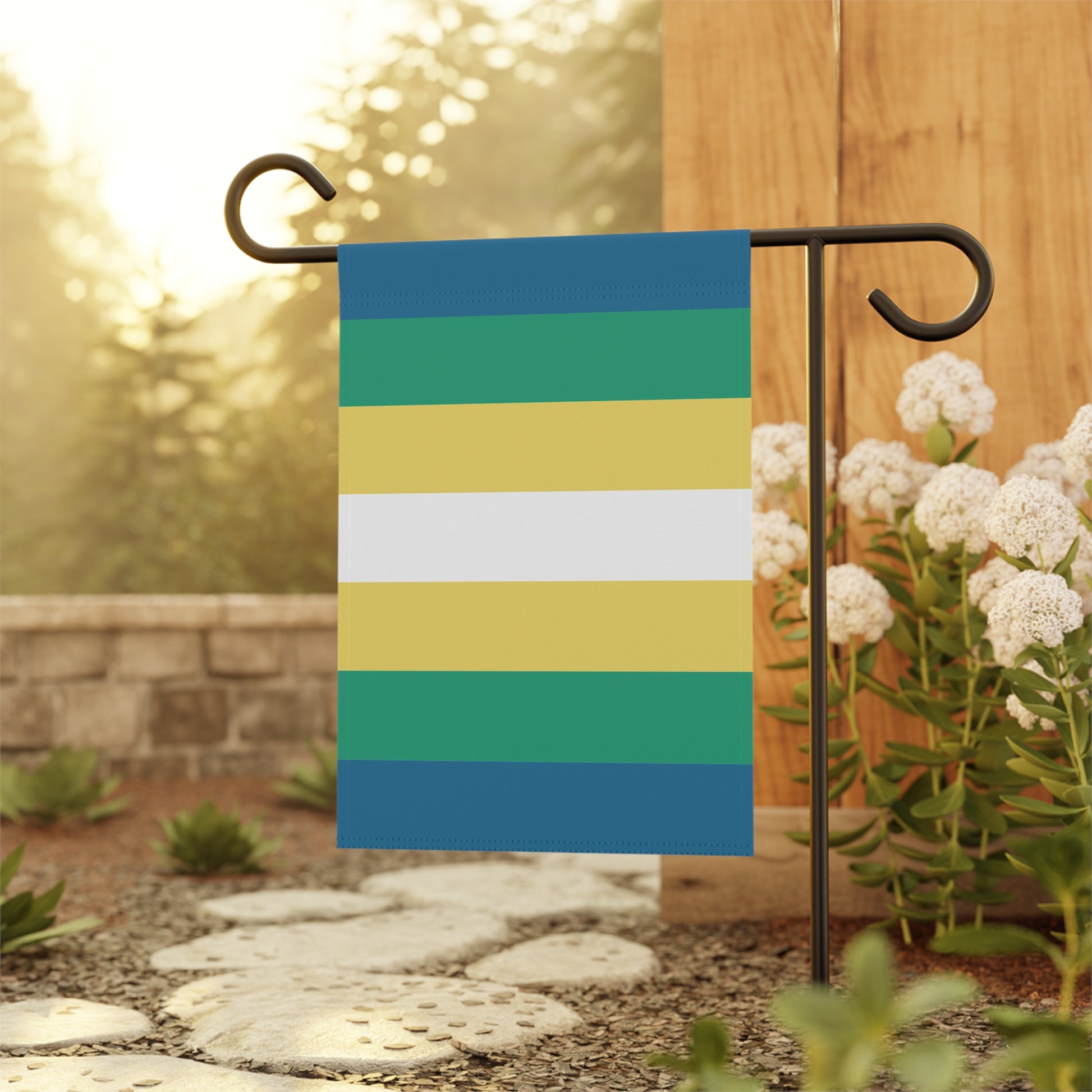 Non-Binary Man Pride Garden Flag Banner