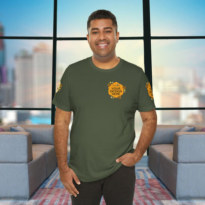 Military Green Custom Green Hues Tees for BELLA+CANVAS® 3001