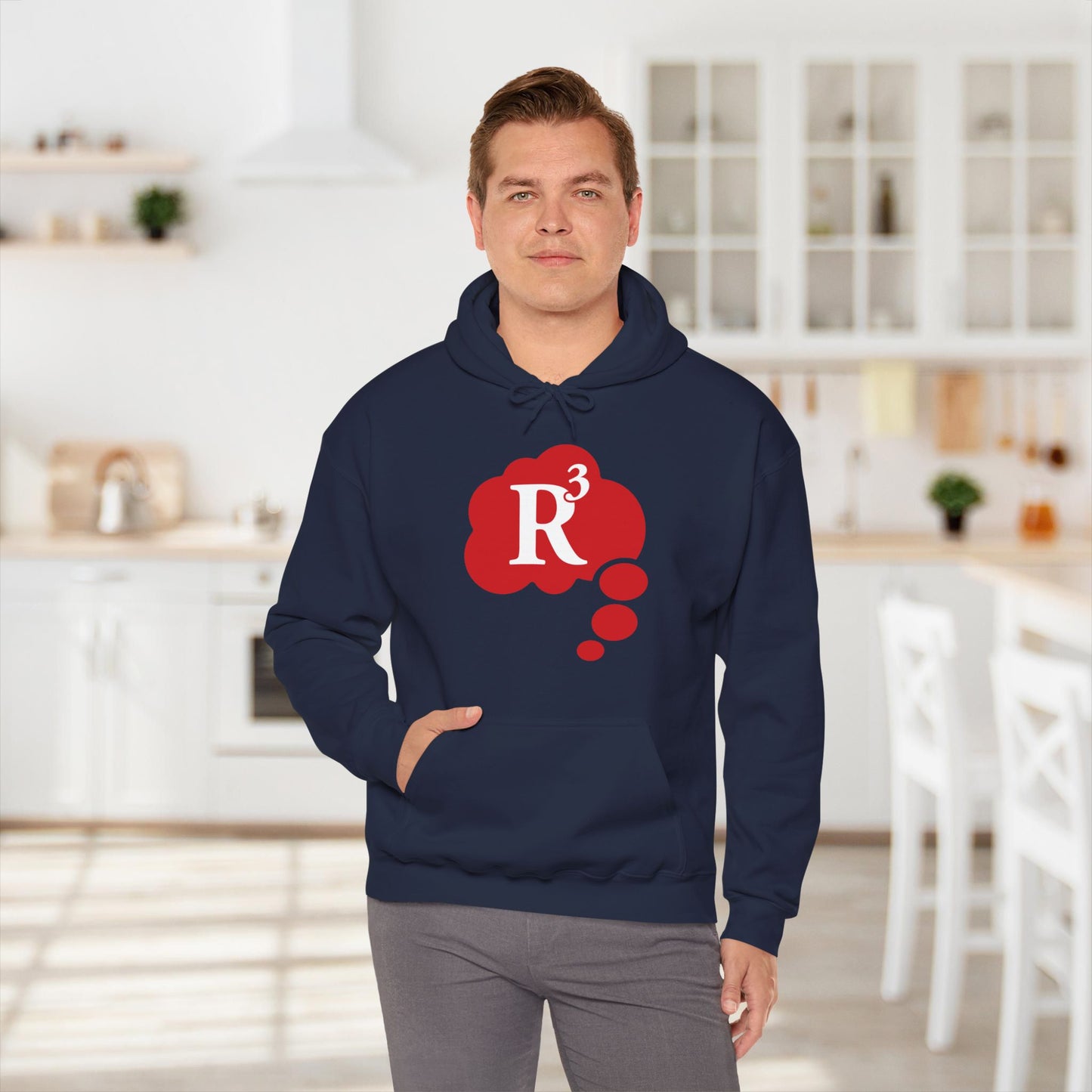 Navy Red’s Randumb Ruminations Hoodie