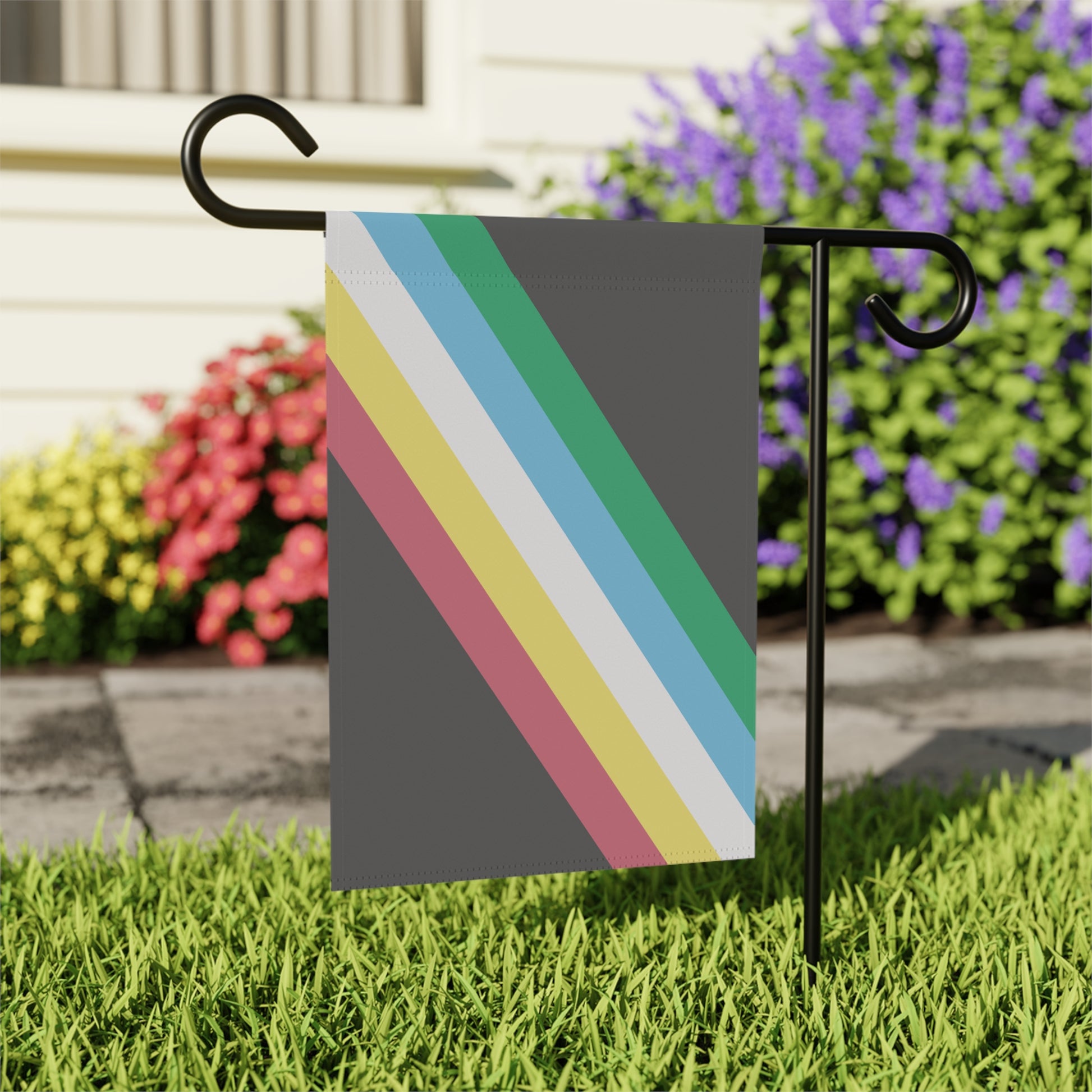12'' × 18'' Disability Pride Garden Flag Banner