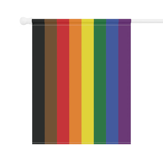 24.5'' × 32'' Philadelphia Philly PA Rainbow Pride Garden Banner