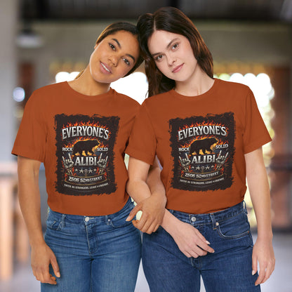 Everyone's Alibi Bear T-Shirt