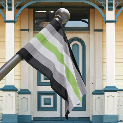Agender Pride Flag (Single Sided Print), LGBTQIA+ Genderless Pride Flags, Gender Neutral Flag
