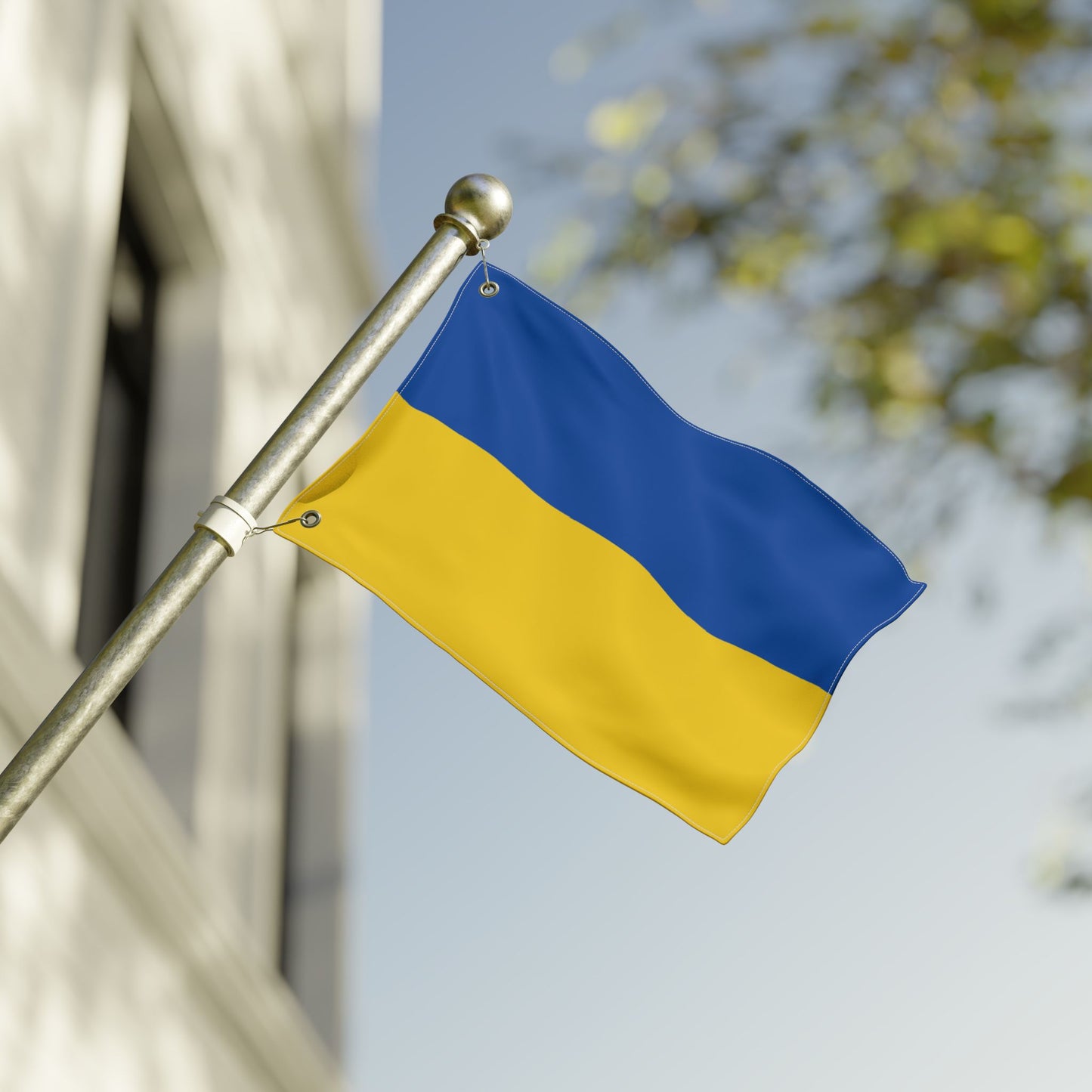 12'' × 18'' Ukraine Flag with Grommets