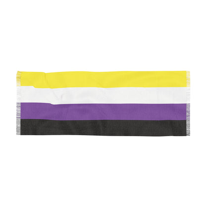 Non-Binary Pride Lightweight Scarf