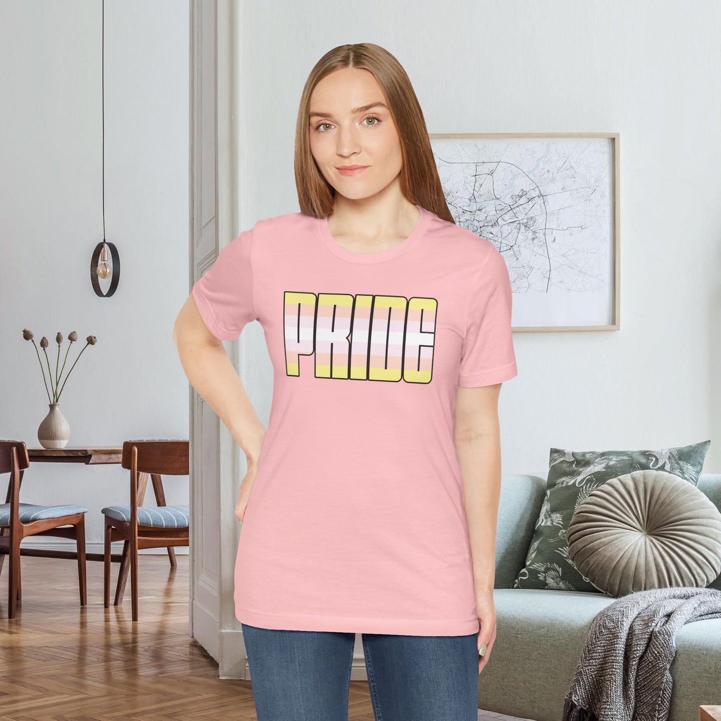 Pink Pangender Pride Tee