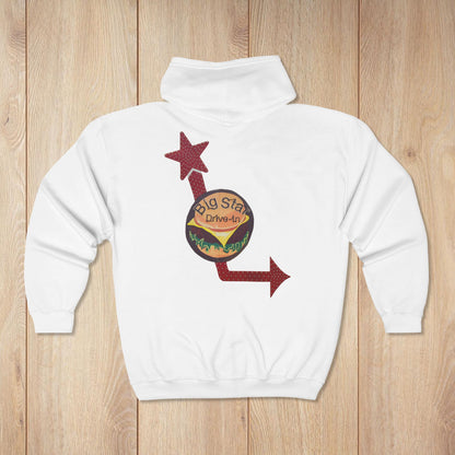 B.Star Zip Hoodie Mockup