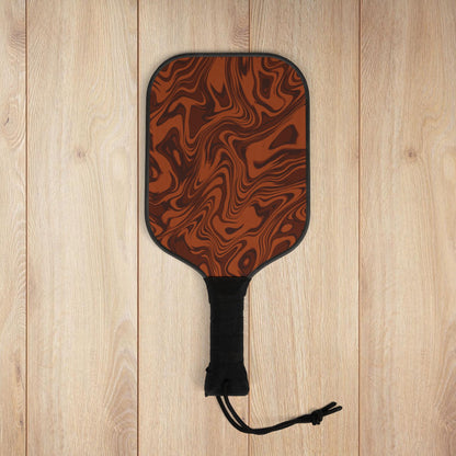 Brown Swirl Pickleball Paddles