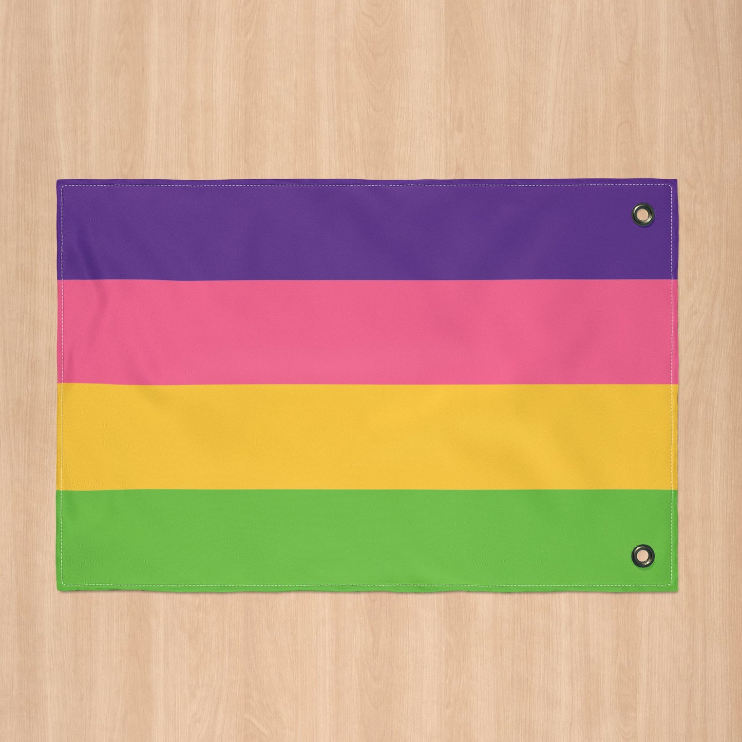 Sappho / Inclusive Lesbian Double-Sided Pride Lydia Flag with Grommets