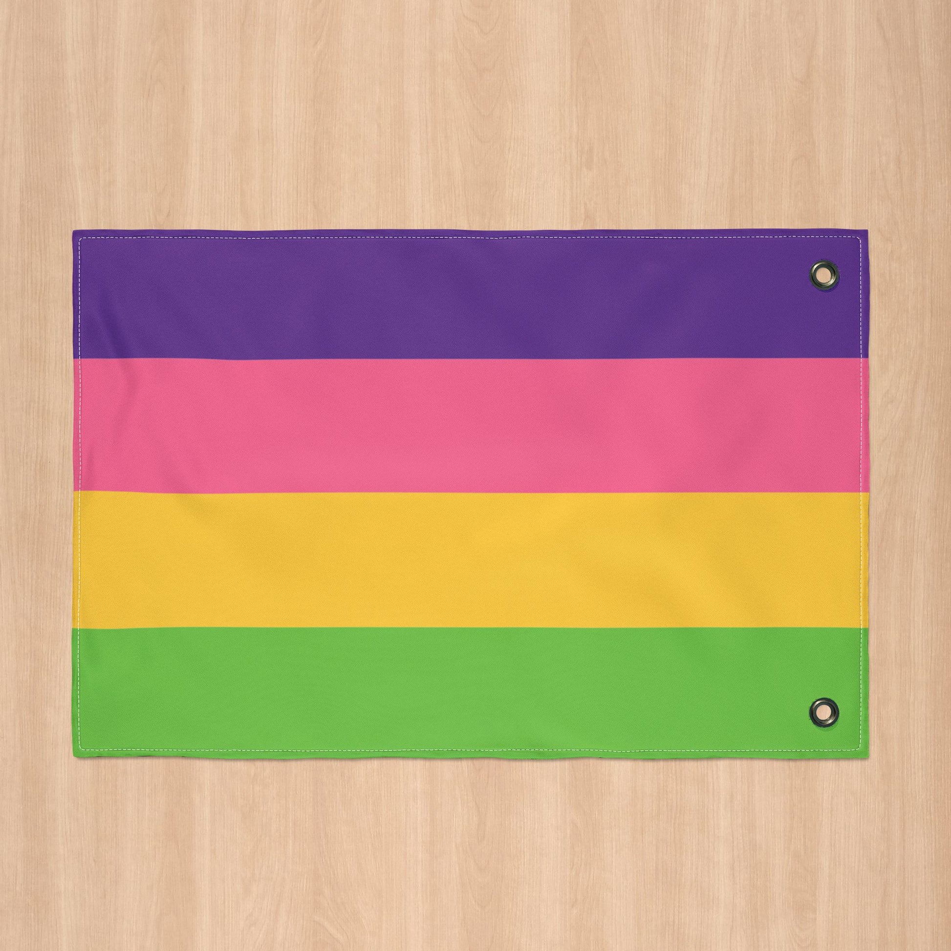 Sappho / Inclusive Lesbian Double-Sided Pride Lydia Flag with Grommets