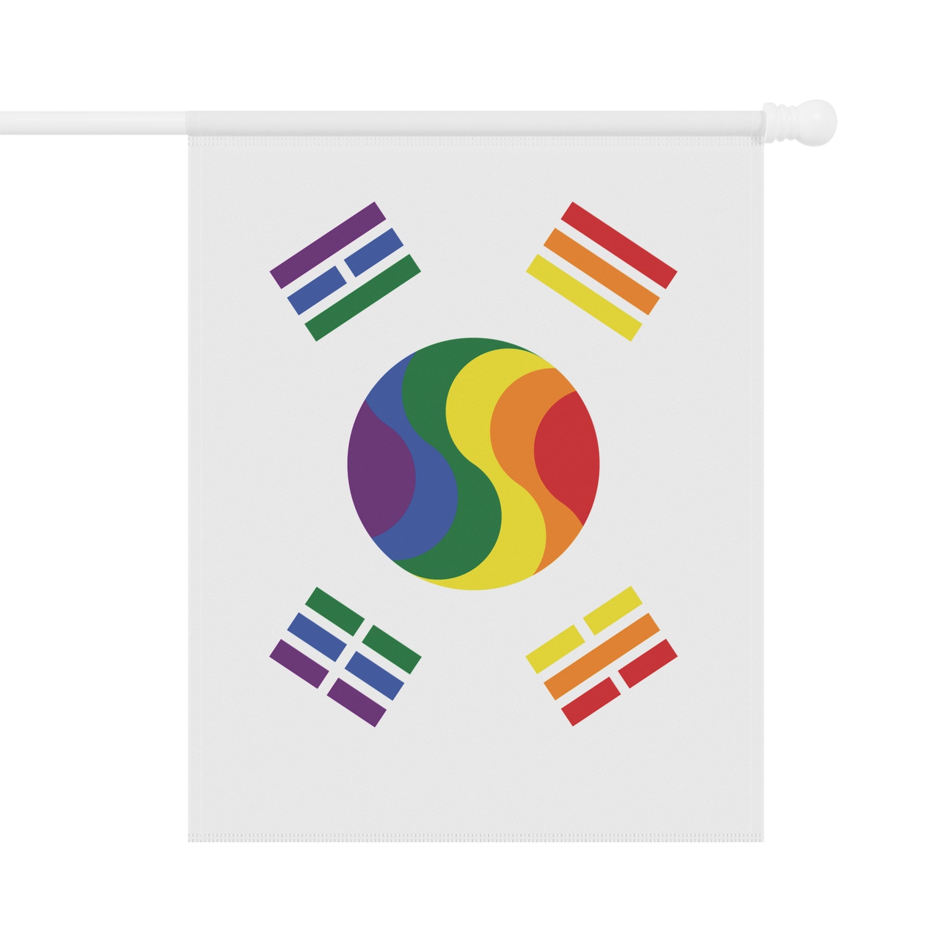 South Korea LGBT Pride Garden Flag Banner