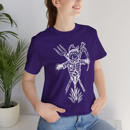 Scarecrow Lovebird, Line Art Tee