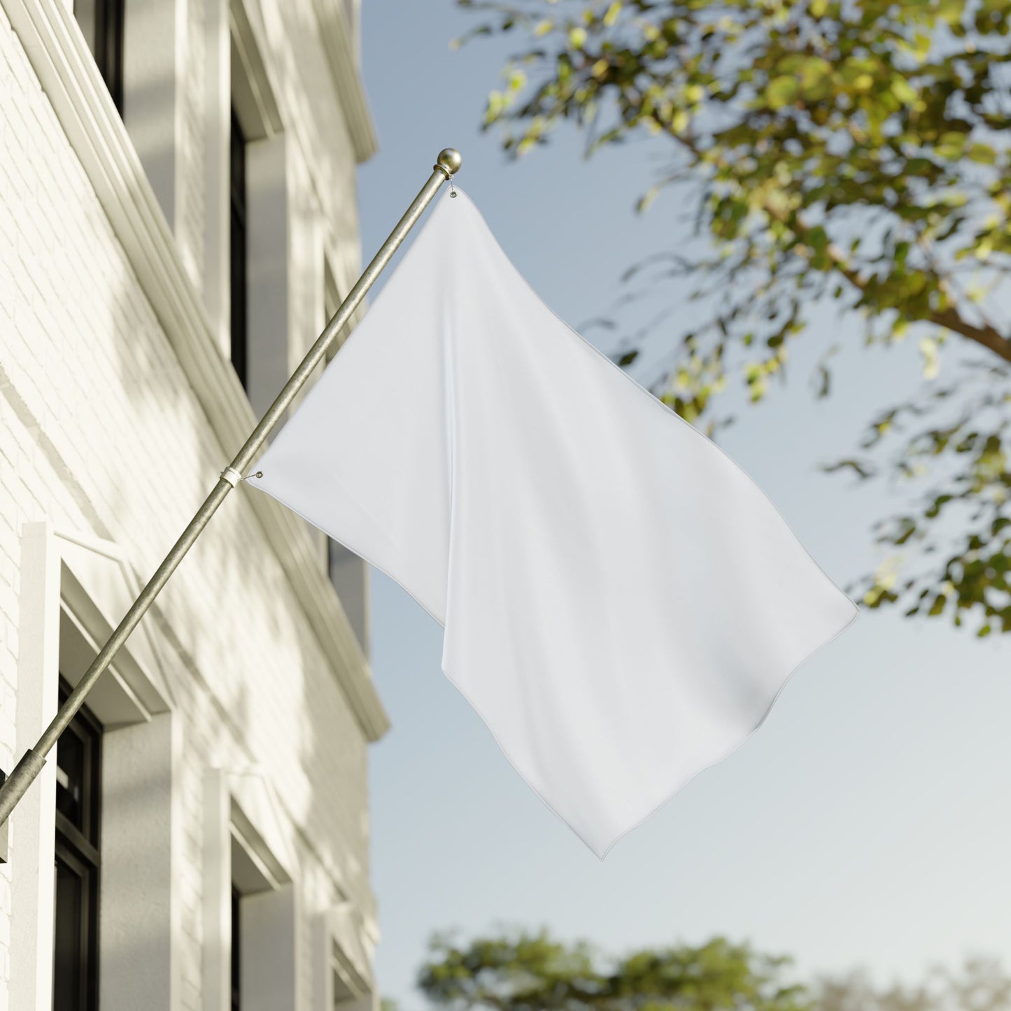 36'' × 60'' I Surrender White Flag with Grommets