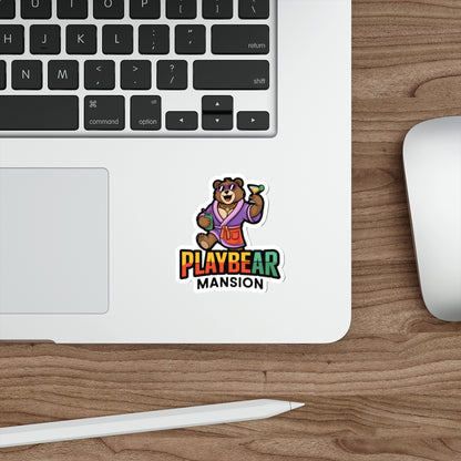 Playful Bear Die-Cut Stickers