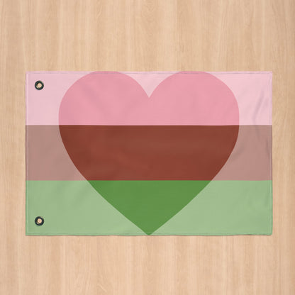 Gyneromantic Pride Flag with Grommets