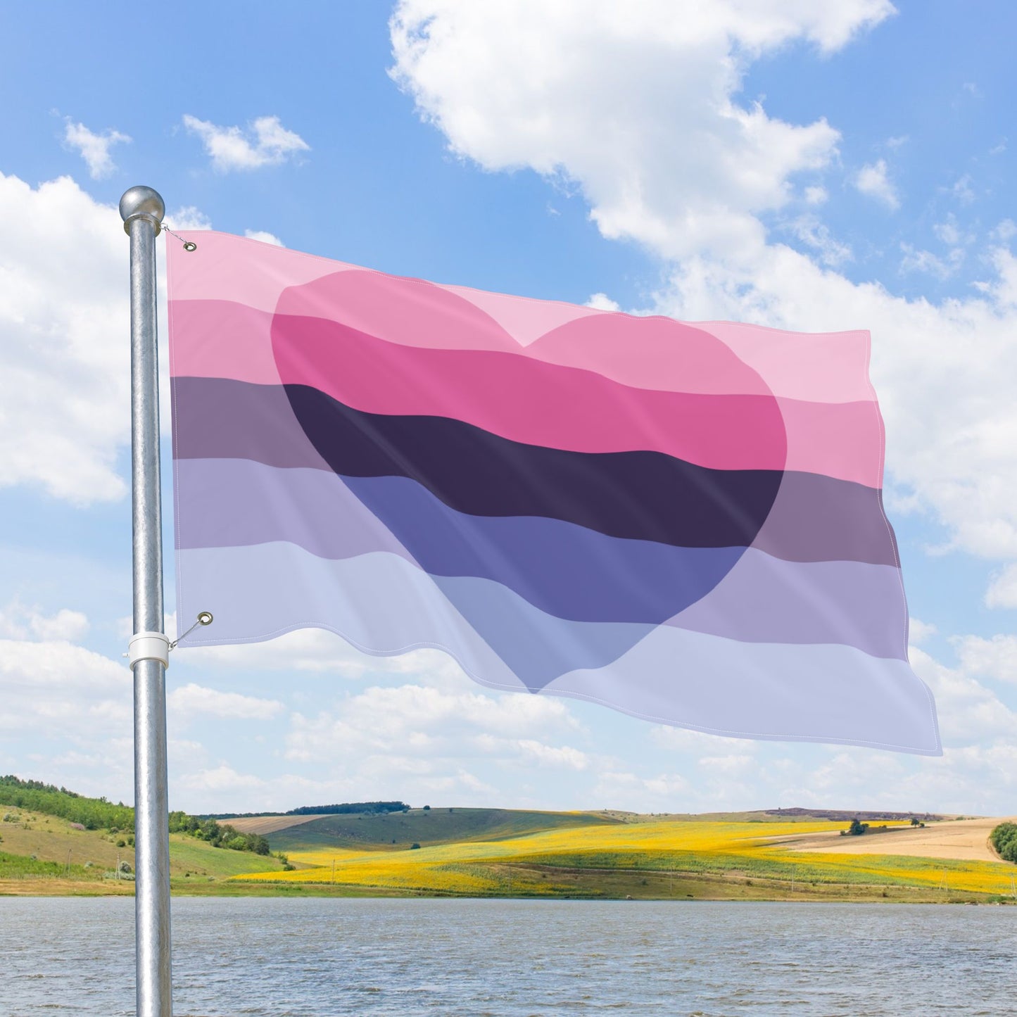 Omniromantic Pride Flag with Grommets