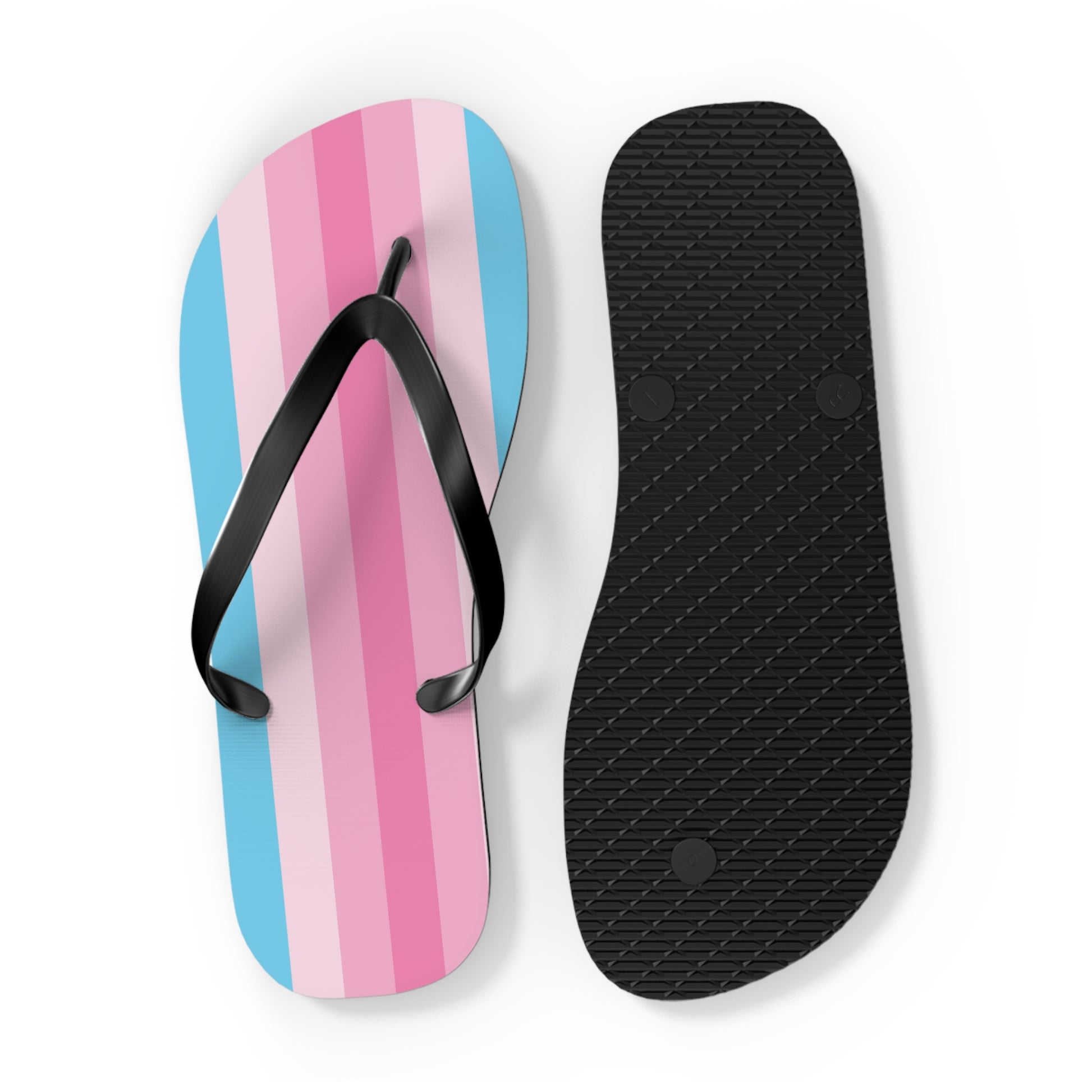 Transfeminine Pride Flip Flops