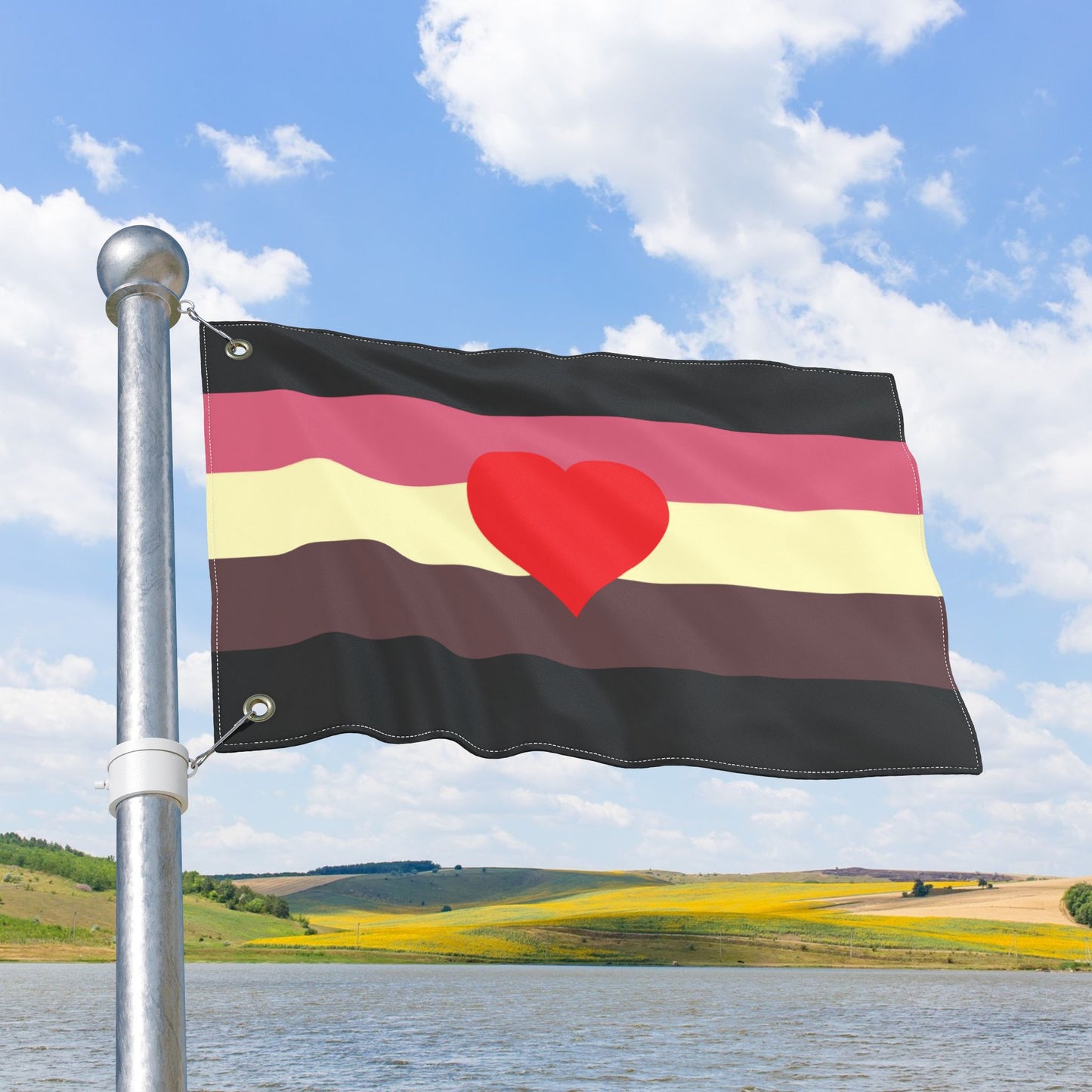 Adipophilia Pride Flag with Grommets