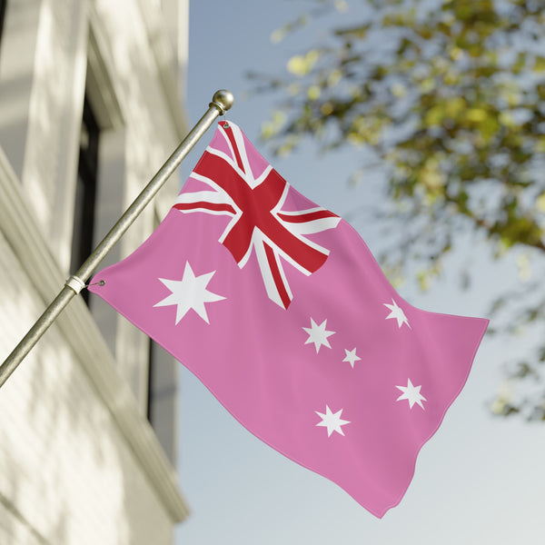 24'' × 36'' Australia Gay Pride Pink Flag with Grommets