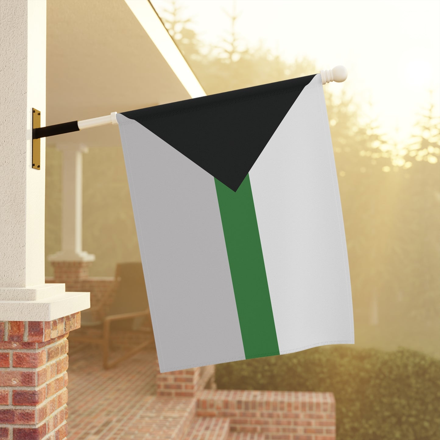 24.5'' × 32'' Demiromantic Pride Garden Banner