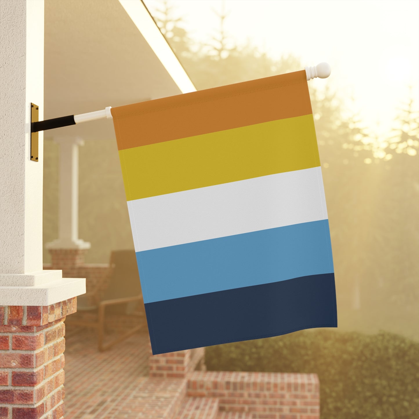 Aromantic Asexual Pride Garden Flag Banner