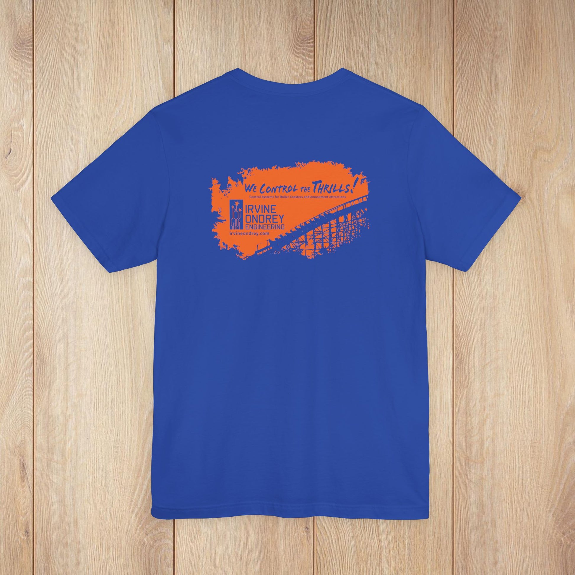 OG Woodie Tee (BACK graphic) • Irvine Ondrey Engineering