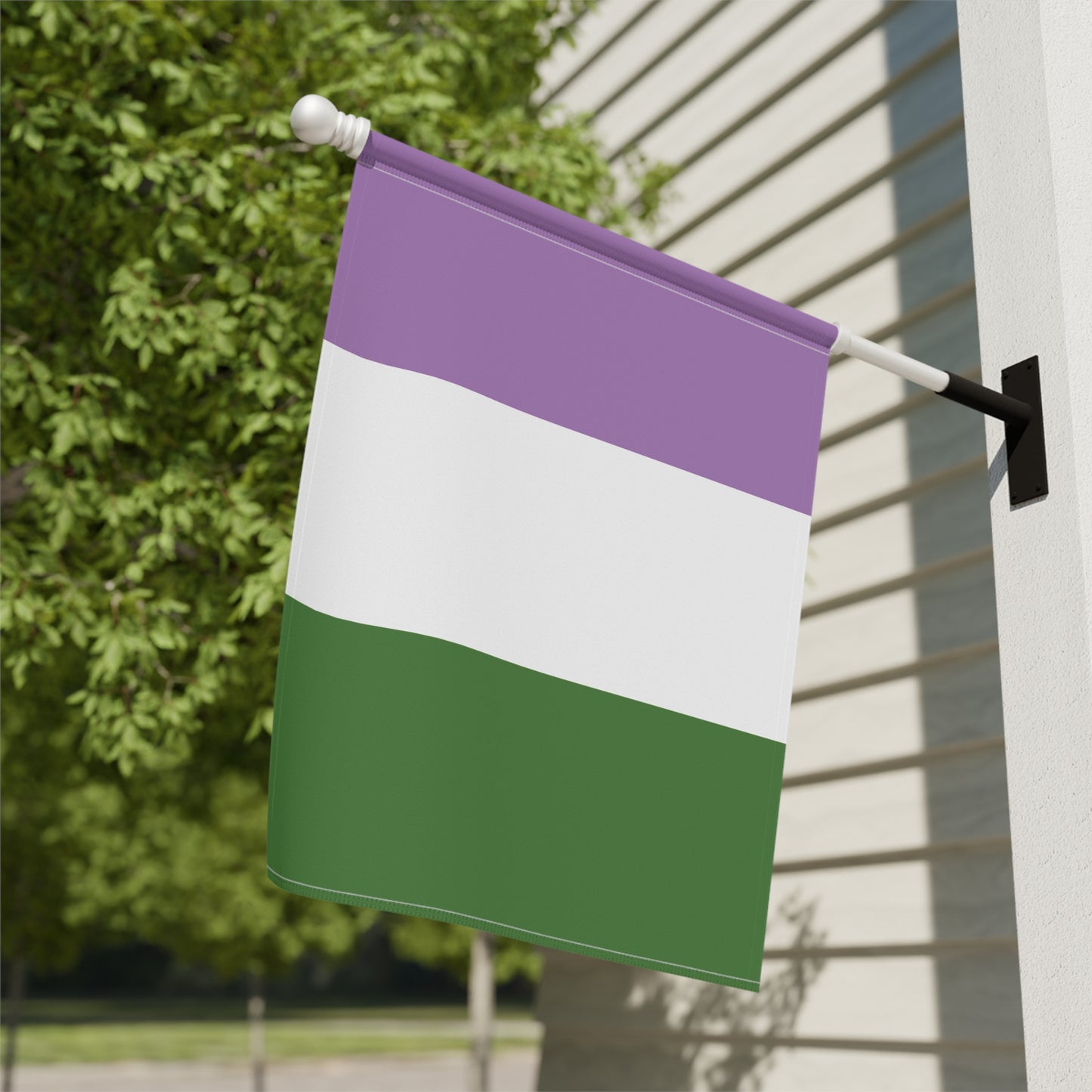 24.5'' × 32'' Genderqueer Pride Garden Flag Banner