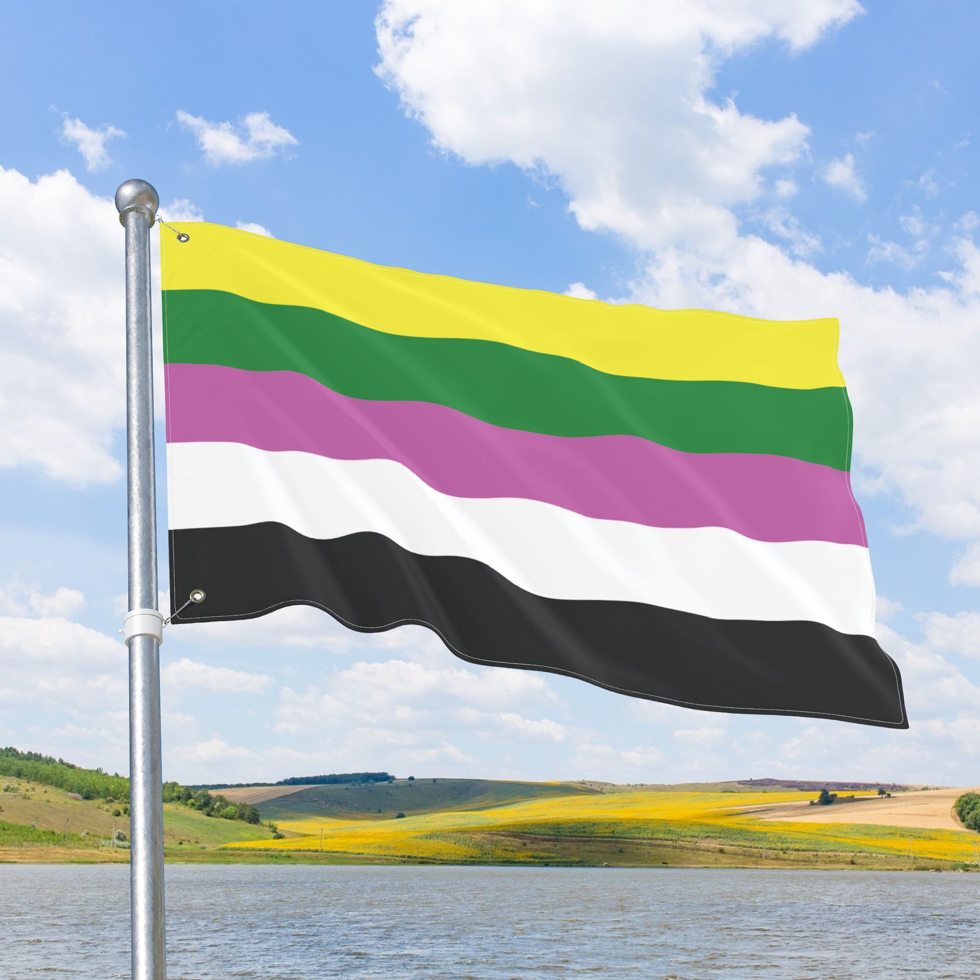 Ceterosexual Double-Sided Pride Flag with Grommets