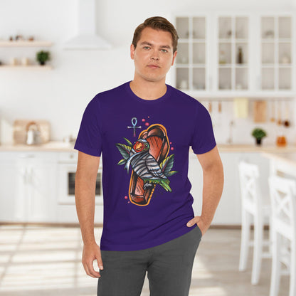 Mummy Lovebird Hand-Drawn & Hand-Colored Tee