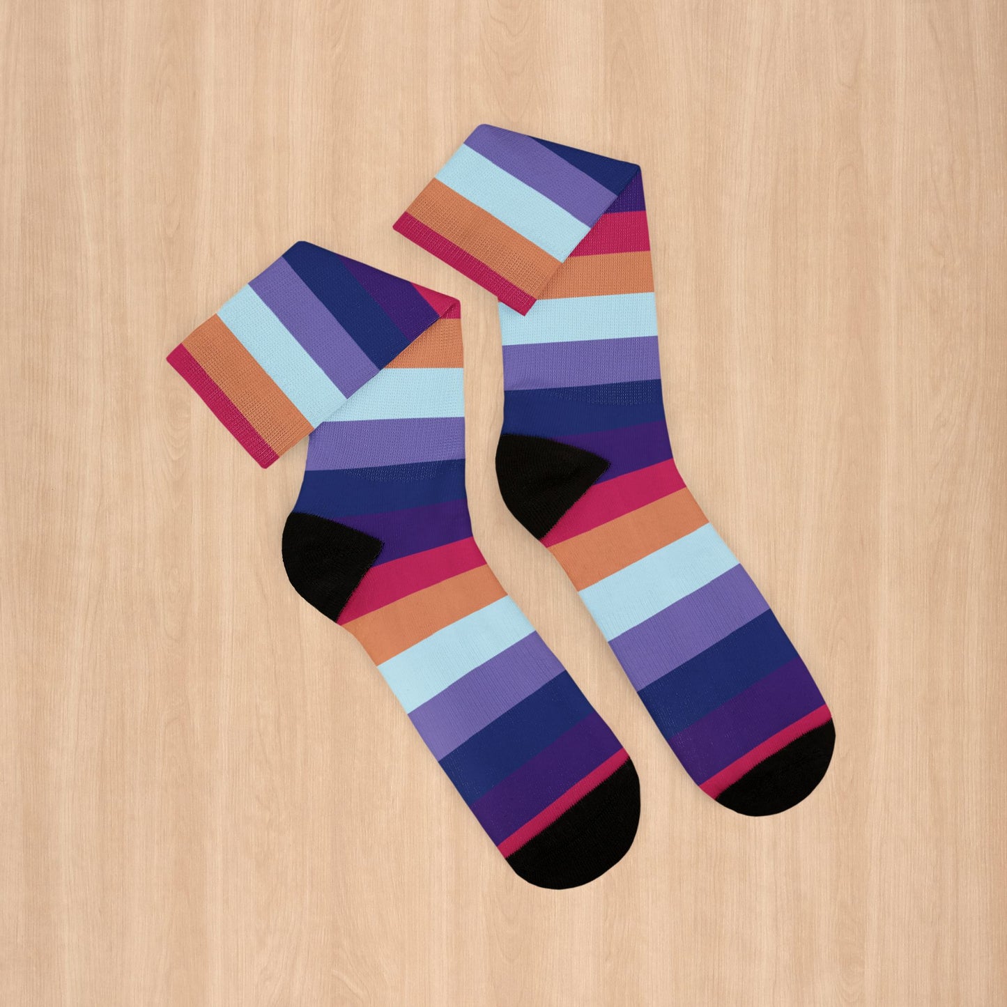Lesboy Pride Socks