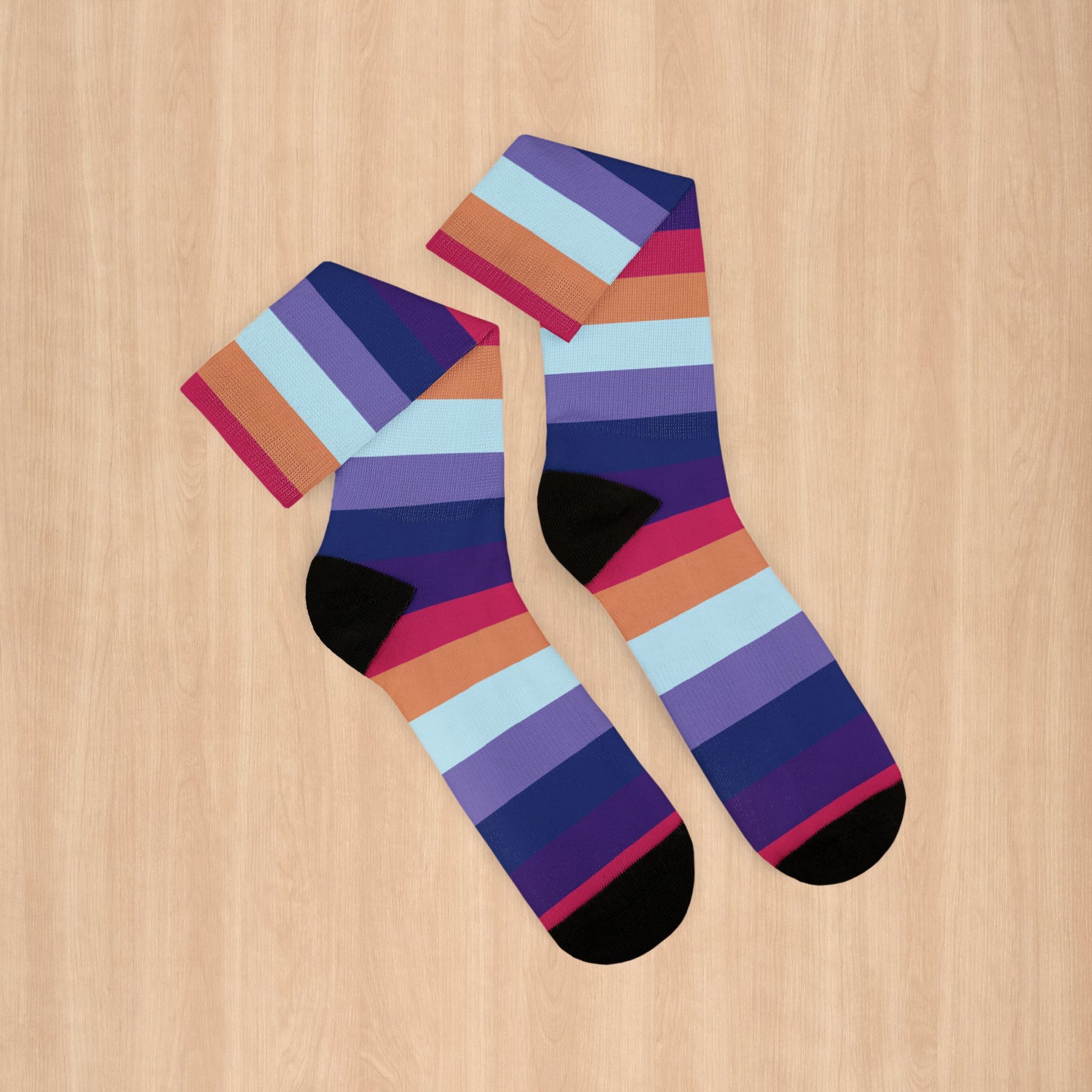 Lesboy Pride Socks