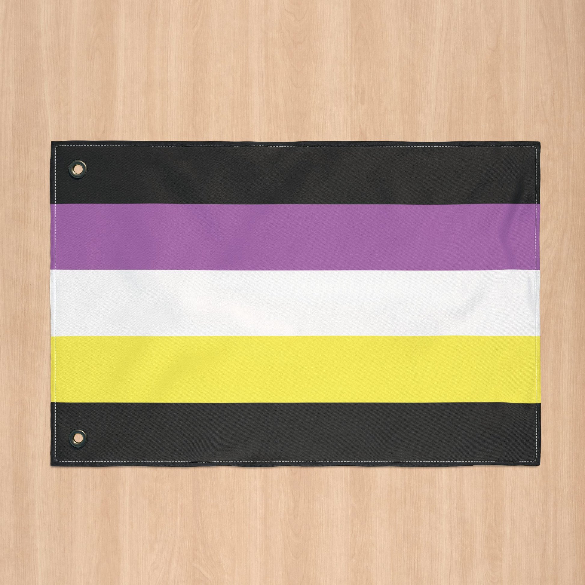 Anonbinary Pride Flag with Grommets