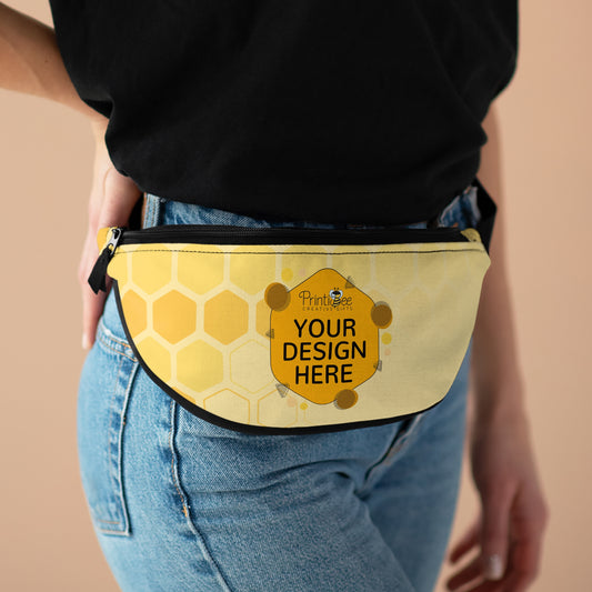 One size Custom Fabric Fanny Pack