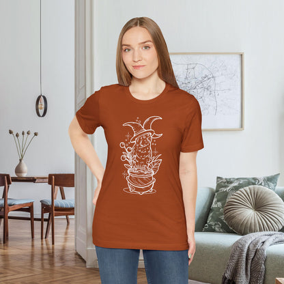 Witches' Brew Lovebird, Line Art Tee