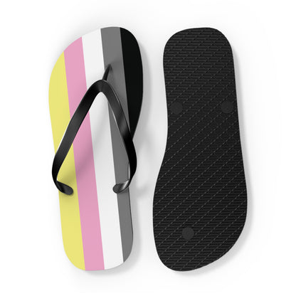 Queerplatonic Pride Flip Flops